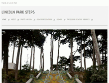 Tablet Screenshot of lincolnparksteps.org